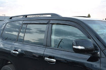 Lexus LX570/450d 2008–2022 Sānu logu vēja deflektori 8 cm (4 gab., Cobra) foto 1