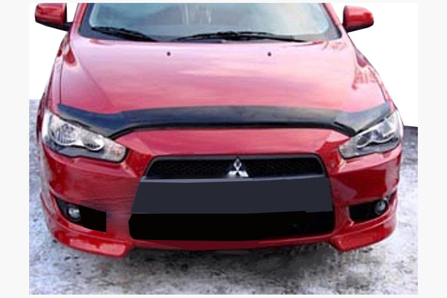 Mitsubishi Lancer X 2008– Garais motora pārsega deflektors 2007-2011 (SIM) Image
