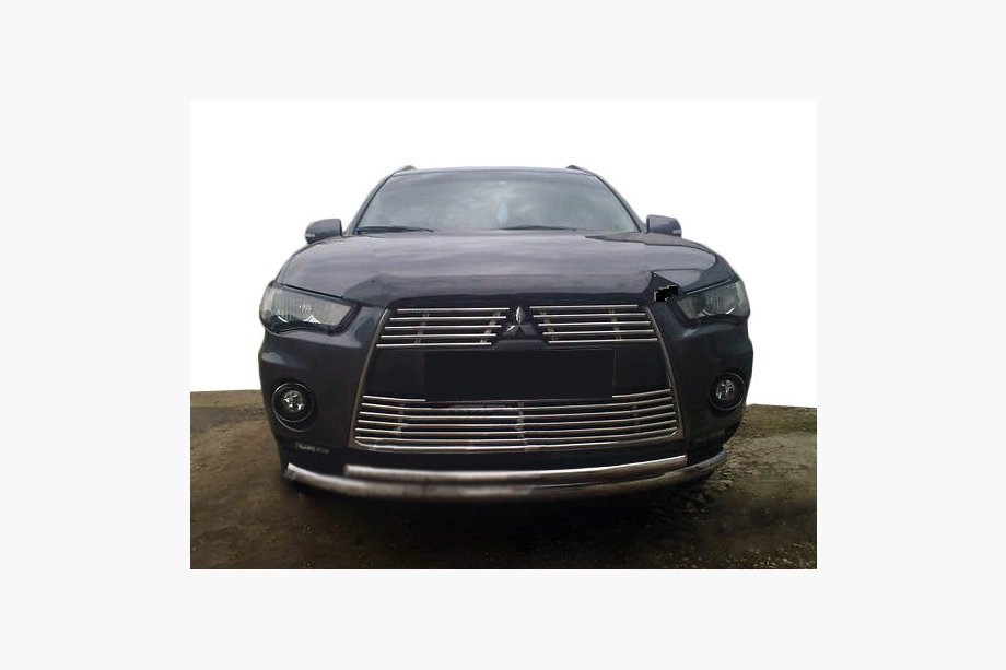 Mitsubishi Outlander 2006–2012 Īsais motora pārsega deflektors 2009-2012 (SIM) Image