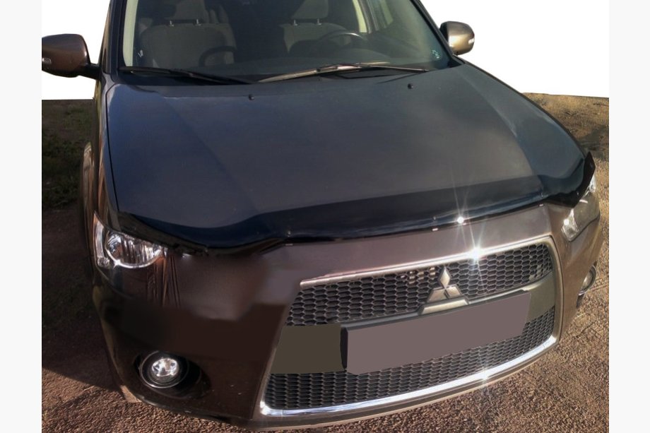 Mitsubishi Outlander 2006–2012 Garais motora pārsega deflektors 2009-2012 (SIM) Image