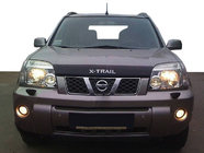 Nissan X-trail T30 2002–2007 Motora pārsega deflektors logo 2001-2007 (SIM) foto 1