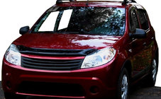 Renault Sandero 2007–2013 Kapota deflektors (SIM) foto 1