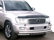 Toyota Land Cruiser 100 1998–2007 Motora pārsega deflektors ar logotipu (SIM) foto 1