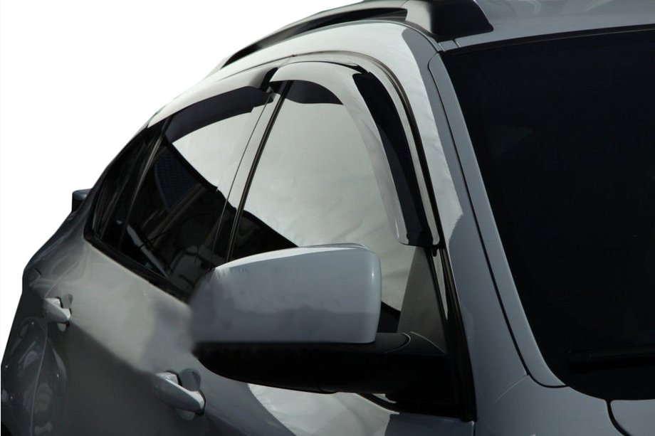 BMW X6 E71 2008–2014 Logu vēja deflektori (4 gab., SIM) Image