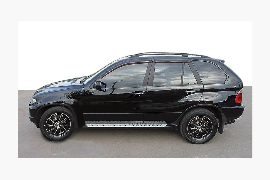 BMW X5 E53 1999–2006 Logu vēja deflektori (4 gab., SIM) Image