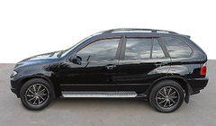 BMW X5 E53 1999–2006 Logu vēja deflektori (4 gab., SIM) foto 1