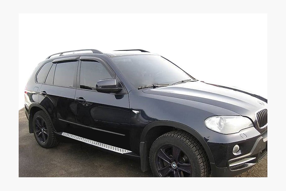 BMW X5 E70 2007–2013 Logu vēja deflektori (4 gab., SIM) Image