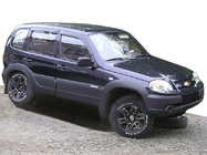Chevrolet Niva 1998–2020 Logu vēja deflektori (4 gab., SIM) foto 1