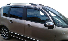 Citroen C-3 Picasso 2010–2017 Logu vēja deflektori (4 gab., SIM) foto 1