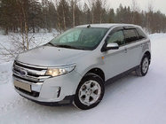 Ford Edge 2014–2024 Logu vēja deflektori (4 gab., SIM) foto 1