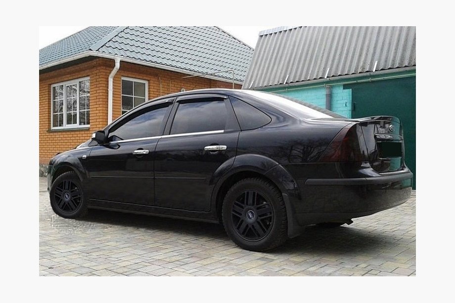 Ford Focus II 2005–2008 Logu vēja deflektori SD/HB (4 gab., SIM) Image