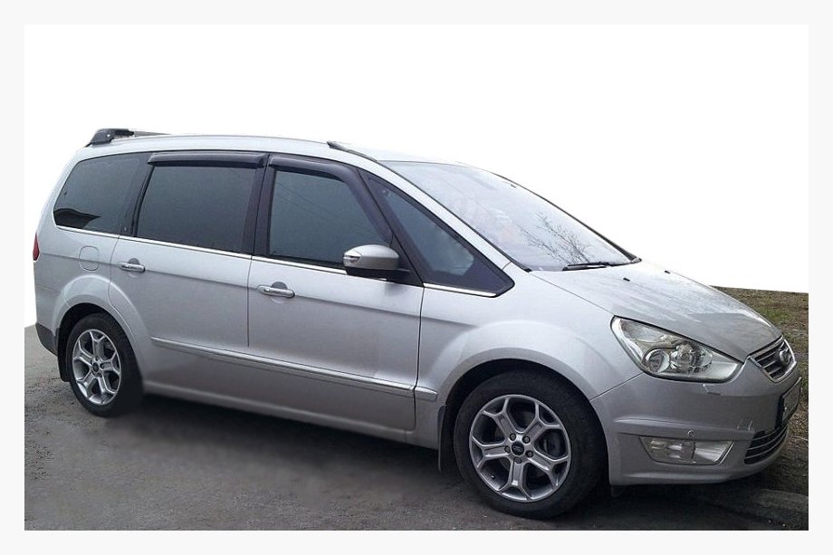 Ford Galaxy 2007–2015 Logu vēja deflektori (4 gab., SIM) Image