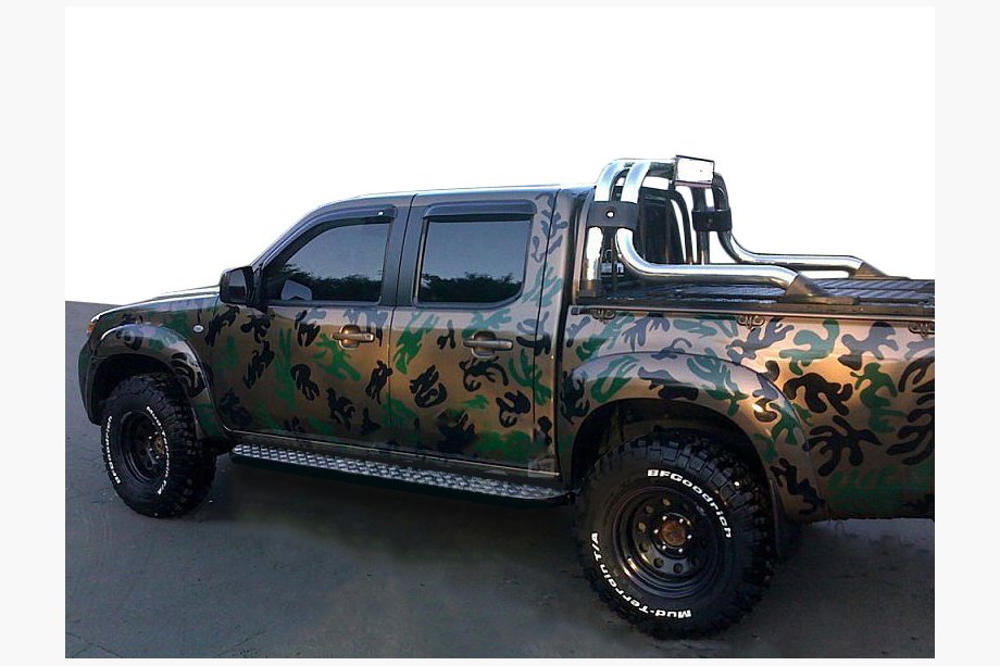 Ford Ranger 2007–2011 Logu vēja deflektori (4 gab., SIM) Image