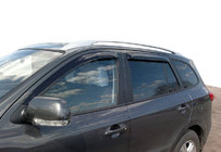 Hyundai Santa Fe 2 2006–2012 Logu vēja deflektori (4 gab., SIM) foto 1