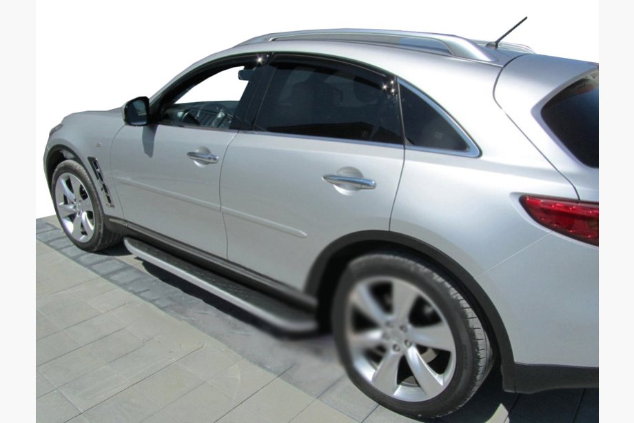 Infiniti QX70 2013–2019 Logu vēja deflektori (4 gab., SIM) Image