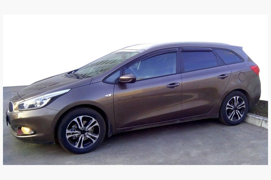 Kia Ceed 2012–2018 Logu vēja deflektori WG (4 gab., SIM) Image