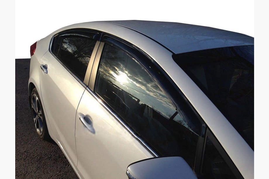Kia Cerato 3 2013–2018 Logu vēja deflektori (4 gab., SIM) Image