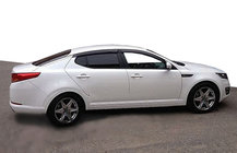 Kia Optima 2010–2016 Logu vēja deflektori (4 gab., SIM) foto 1