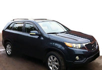 Kia Sorento II XM 2009–2014 Logu vēja deflektori (4 gab., SIM) foto 1
