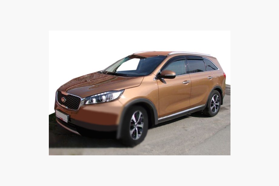 Kia Sorento III UM 2014–2020 Logu vēja deflektori (4 gab., SIM) Image