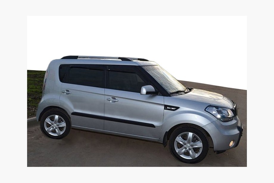 Kia Soul I 2008–2013 Logu vēja deflektori (4 gab., SIM) Image