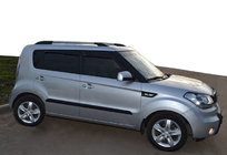 Kia Soul I 2008–2013 Logu vēja deflektori (4 gab., SIM) foto 1