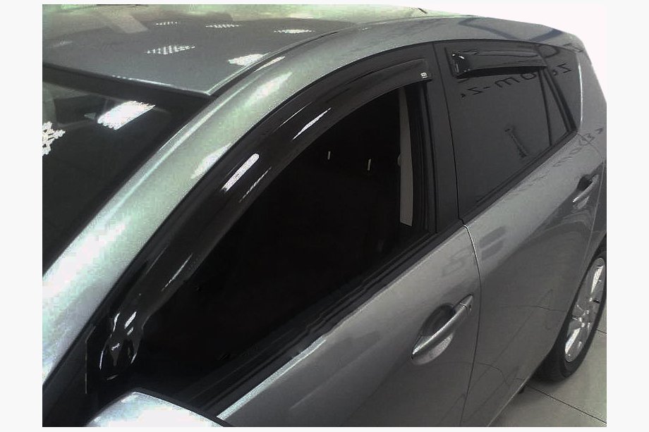 Mazda 3 2009–2013 Logu deflektori HB (4 gab., SIM) Image