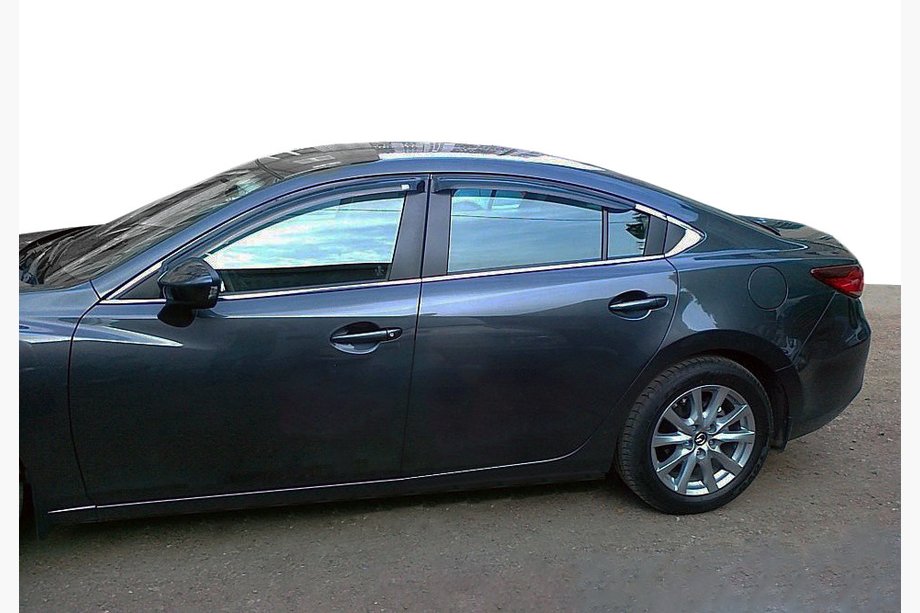 Mazda 6 2012–2024 Logu vēja deflektori SD (4 gab., SIM) Image