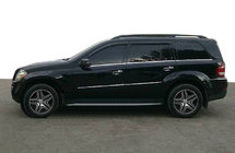 Mercedes GL class X164 2006–2012 Logu vēja deflektori (4 gab., SIM) foto 1