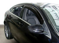 Mercedes GLC Coupe C253 2016–2023 Logu vēja deflektori (4 gab., SIM) foto 1