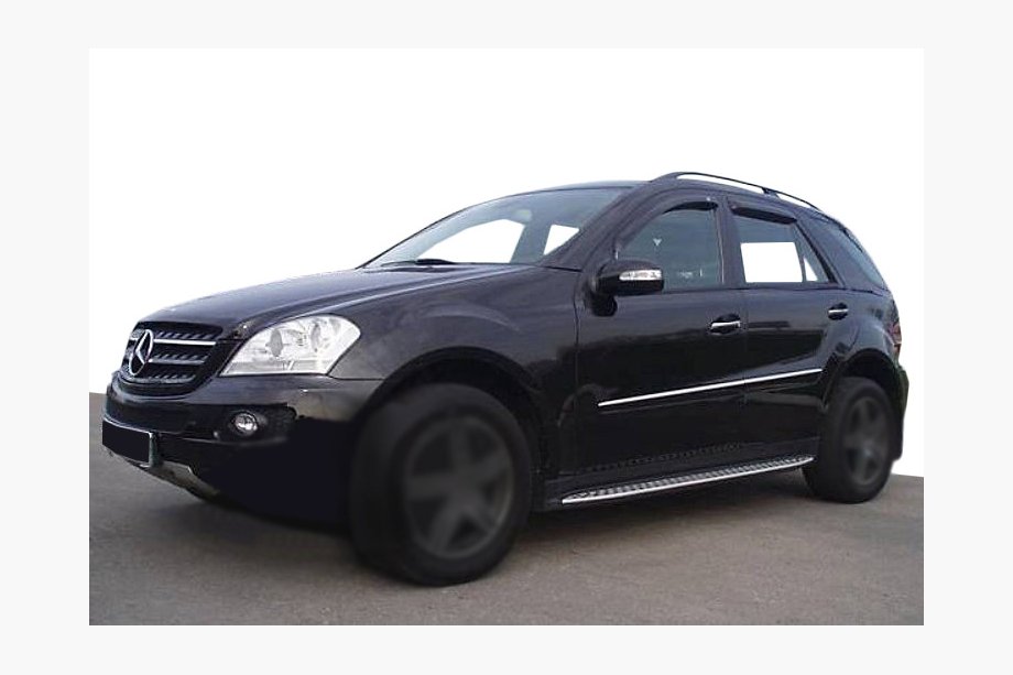 Mercedes ML W164 2005–2011 Logu vēja deflektori (4 gab., SIM) Image
