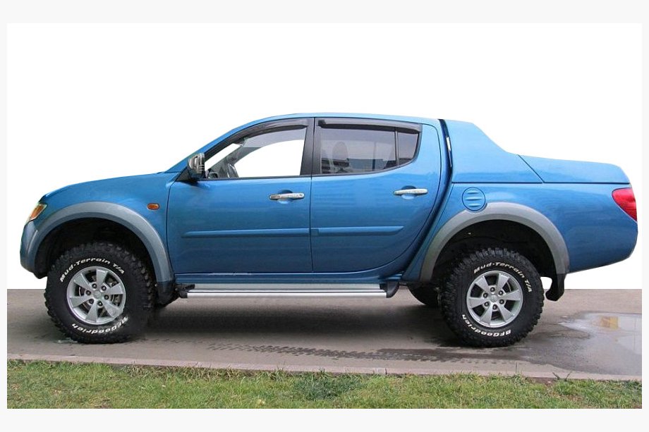 Mitsubishi L200 2006–2015 Logu vēja deflektori (4 gab., SIM) Image
