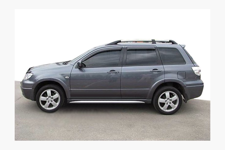 Mitsubishi Outlander 2001–2006 Logu vēja deflektori (4 gab., SIM) Image