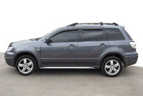 Mitsubishi Outlander 2001–2006 Logu vēja deflektori (4 gab., SIM) foto 1