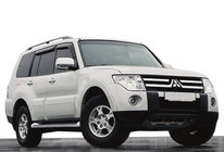 Mitsubishi Pajero Wagon III 1999–2006 Logu vēja deflektori (4 gab., SIM) foto 1