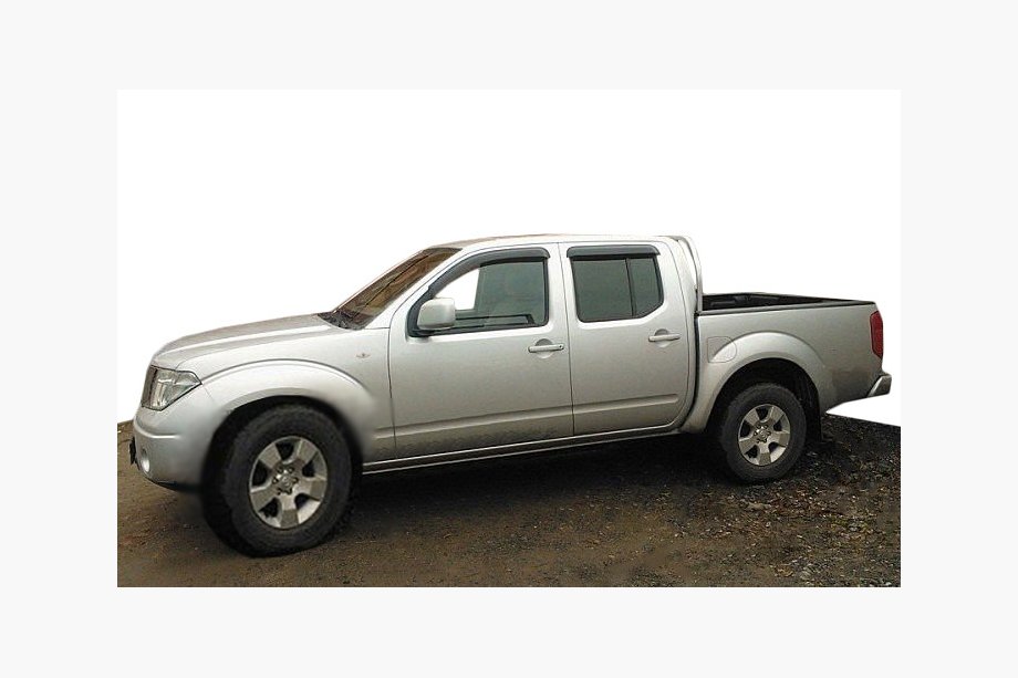 Nissan Navara 2006–2015 Logu vēja deflektori (4 gab., SIM) Image