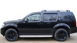 Nissan Pathfinder R51 2005–2014 Logu vēja deflektori (4 gab., SIM) foto 1