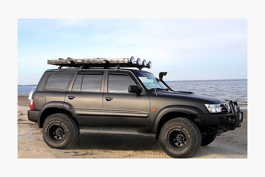 Nissan Patrol Y61 1997–2011 Logu vēja deflektori (4 gab., SIM) Image