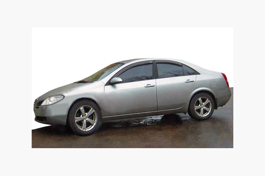 Nissan Primera P12 2002–2007 Logu vēja deflektori (4 gab., SIM) Image