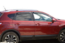 Nissan Qashqai 2010–2014 Logu vēja deflektori (4 gab., SIM) foto 1
