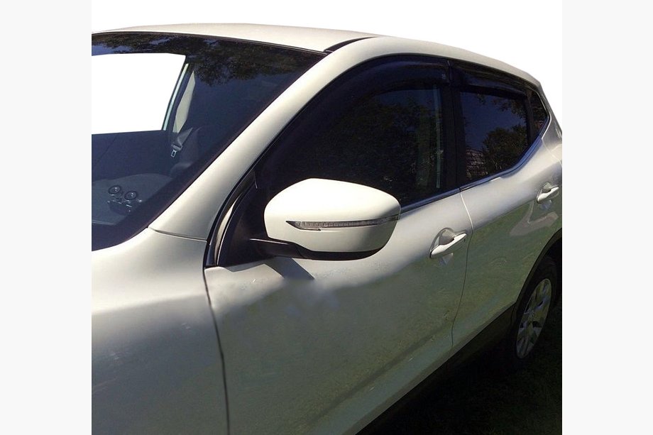 Nissan Qashqai 2014–2021 Logu vēja deflektori (4 gab., SIM) Image