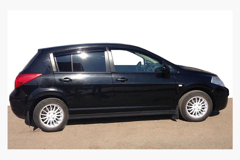 Nissan Tiida 2004–2011 Logu vēja deflektori HB (4 gab., ANV) Image