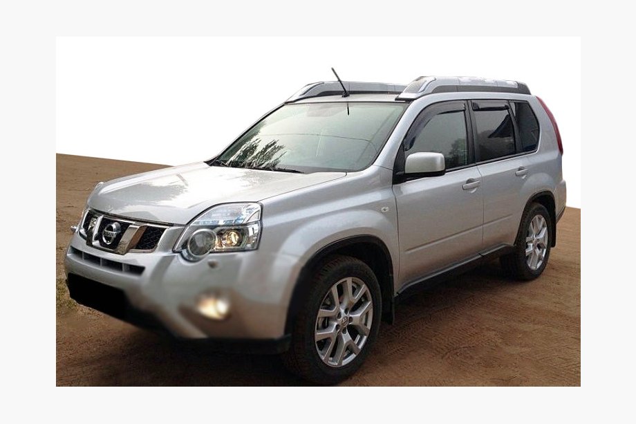 Nissan X-trail T31 2007–2014 Logu vēja deflektori (4 gab., SIM) Image