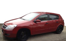 Opel Astra H 2004–2013 Logu deflektori HB (4 gab., SIM) foto 1