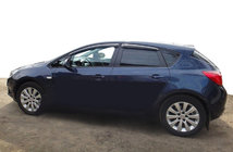 Opel Astra J 2009–2015 Logu deflektori HB/SD (4 gab., SIM) foto 1