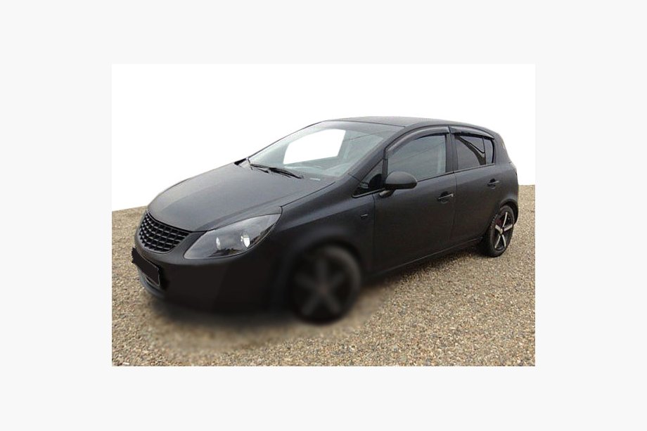 Opel Corsa D 2007–2014 Logu vēja deflektori (4 gab., SIM) Image