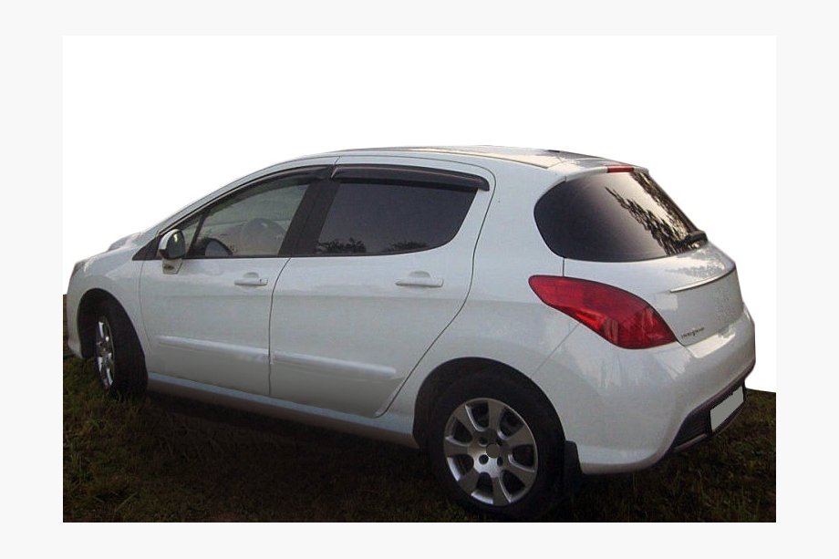 Peugeot 308 2007–2013 Logu vēja deflektori (4 gab., SIM) Image