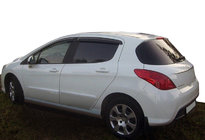Peugeot 308 2007–2013 Logu vēja deflektori (4 gab., SIM) foto 1