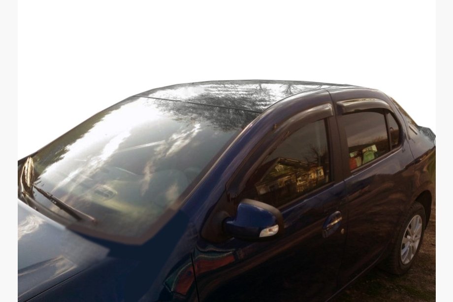 Renault Logan II 2013–2022 Logu vēja deflektori SD (4 gab., SIM) Image