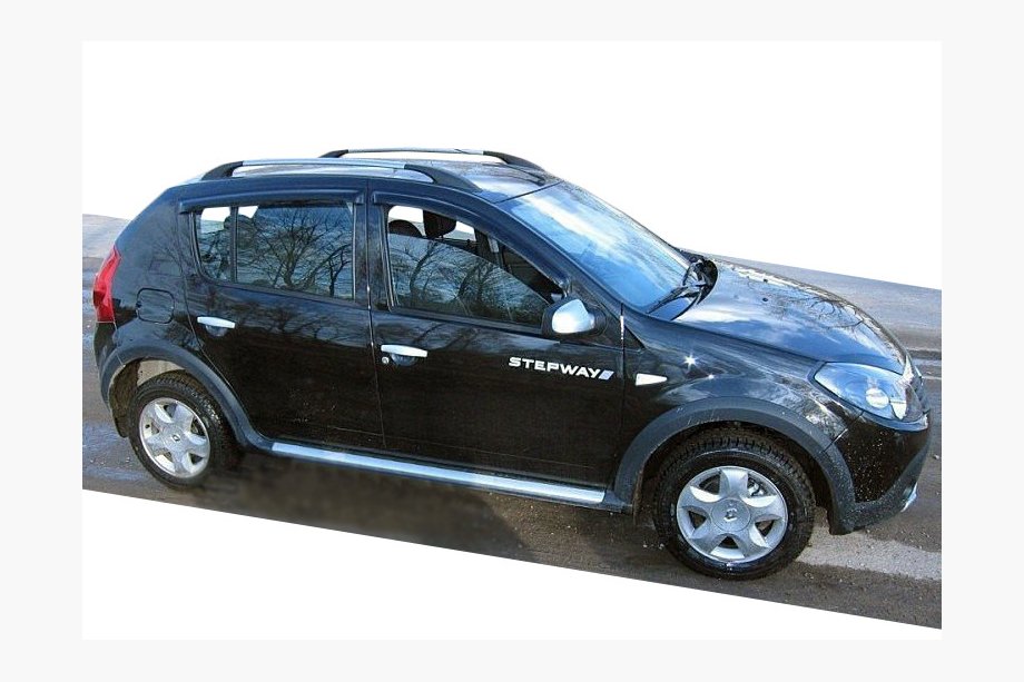 Renault Sandero 2007–2013 Logu vēja deflektori (4 gab., SIM) Image